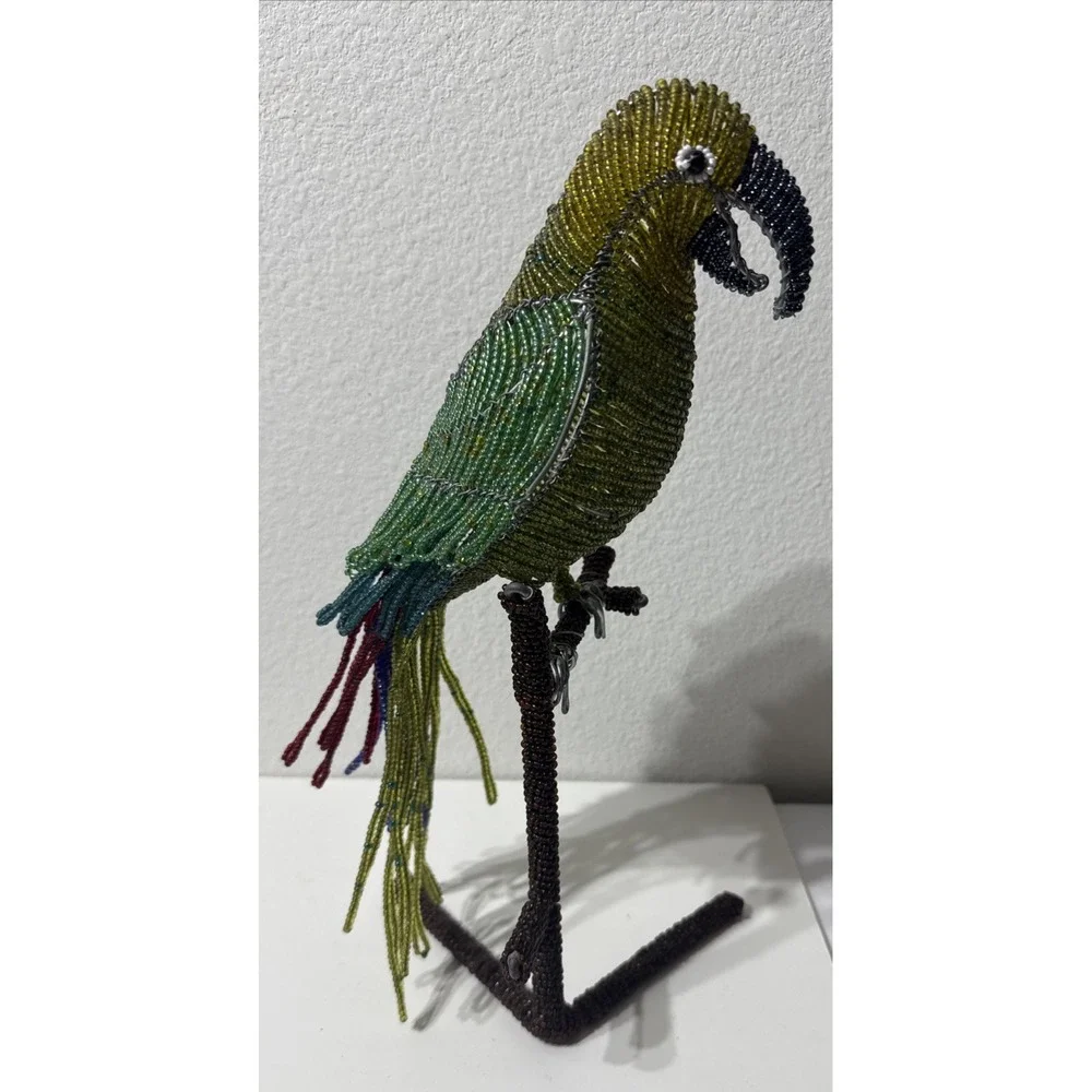 Hand Crafted South Africa Seed Beaded Wired 13